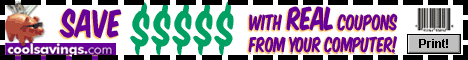 Save $$$ with real coupons from your computer!!!